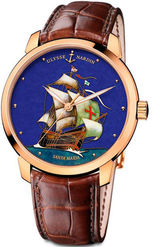 Ulysse Nardin 8156-111-2 / SM Classico Enamel Santa Maria Limited Edition watch price
